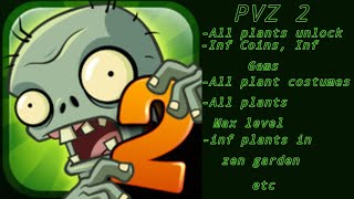 PVZ2 ppdat SAVEFILE HOW TO INSTALL IN THE VIDEO [upl. by Zul602]