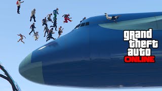 GTA 5 Online  Stunts Game Modes amp Mega Ramp Shenanigans Funny Moments [upl. by Eelir868]