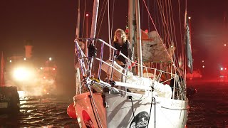 Kirsten Neuschäfer wins the Golden Globe Race 2022 [upl. by Colier329]