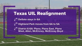 UIL reclassification realignment Heres which Texas schools are grouped together [upl. by Alic]