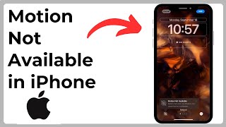 Live Wallpaper Motion Not Available in iPhone  How to Fix Live Motion Not Working on iPhone [upl. by Katharine]