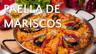 🥘 Paella de Mariscos Fácil y Deliciosa ¡Descubre el Secreto 🦐🦑 Receta Auténtica [upl. by Warring615]