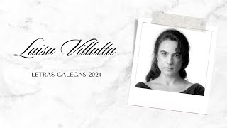 Letras Galegas 2024 Luisa Villalta [upl. by Anemix43]