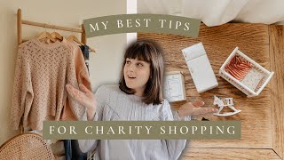 Thrift with Me  UK Charity shop tips  visiting a huge charity shop department store in London [upl. by Eiroj680]