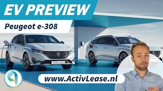 Peugeot e308 Preview  De elektrische leasetopper van 2023 [upl. by Adneral]