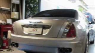 Maserathi Quattroporte Special Exhaust Sound [upl. by Nadbus]