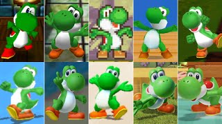 Evolution Of Yoshi In Mario Party Games 19982024 [upl. by Pia]