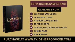 100 ROYALTY FREE Kofia Ngoma  AfroPiano Sample Pack  Drum Loops  Melodies  MIDI [upl. by Amol]