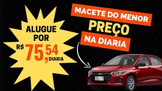 MACETE PARA ALUGAR UM CARRO PAGANDO MENOS NA DIARIA [upl. by Enar]