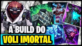 A BUILD DO VOLI IMORTAL É MUITO QUEBRADA VOLIBEAR VS ILLAOI  League of Legends [upl. by Nnaeiram527]