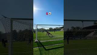 Football Goalkeeper Practice 💯💪☠️ football goalkeeperpractice goalkeeperdrills [upl. by Mya]