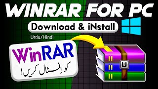 Windows 10  Download amp iNstall WinRAR  Winrar se file extract kaise kare  Winrar Download for PC [upl. by Ilrahc877]