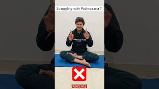 how to do padmasana कैसे करें पद्मासन [upl. by Scrivenor]