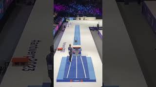 Relive the moment Simone Biles nailed the Biles II 🤸🏾‍♀️💯 [upl. by Eema181]