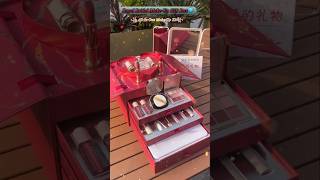 Royal Bridal Makeup Gift Box🎁💖 AllinOne Vanity Kit💙💜 All makeup waterproof❄️ ornatebeauty [upl. by Yenittirb]