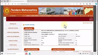 10 Tenders Maharastra Tender Download [upl. by Akahc]