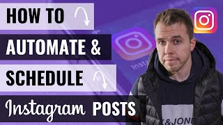 How To AUTOMATE Instagram Posts [upl. by Atiek396]