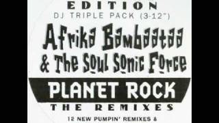 Afrika Bambaataa  Planet Rock Soul Sonic Reggae Mix [upl. by Brander287]