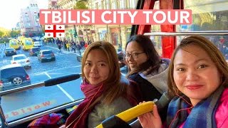 12 Travel Georgia in Winter Tbilisi City Bus Tour [upl. by Aivart]