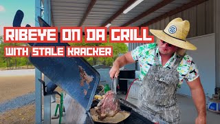 Ribeye On Da Grill with StaleKracker [upl. by Lexi651]