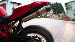 Soundcheck Ducati 1098R  LeoVince Factory Evo SBK Exhaust [upl. by Naves662]