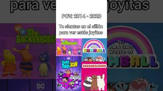 Nostalgia 20142020 😢 dinedits99 nostalgia backyardigans gumball escandalosos [upl. by Ahsinit684]