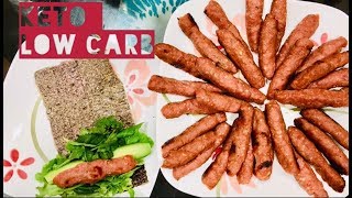 Keto Grilled Pork Summer Rolls Keto low carbNem Cuốn [upl. by Dualc]