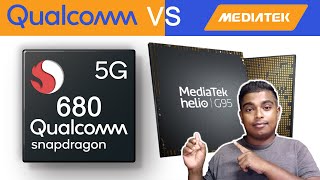 Qualcomm Snapdragon 680 vs Mediatek Helio G95 Which One is Better Mobile Processor [upl. by Rehpotsihc]