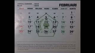 Kalender Masehi dan Hijriah [upl. by Garda]