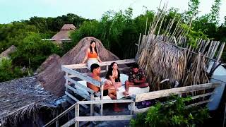 Ecoturismo en México glamping domosgeodesicos [upl. by Eesyak]