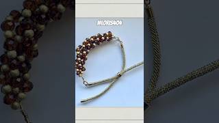 loris404 subscribe bracelet handmade runway diy luxurybracelet creative trending viral [upl. by Kate]