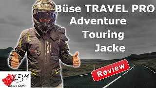 Büse Travel Pro im Test  Vielseitige Adventure Touring Jacke [upl. by Bonar]