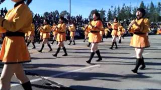 Japanese female marching band having a great time [upl. by Lyrak]