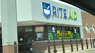 Rite aid store closing Wyandotte Michigan last 2 days [upl. by Kono]