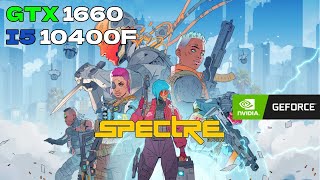 SPECTRE DIVIDE  GTX 1660  1440p BENCHMARK📊 [upl. by Eelytsirk211]