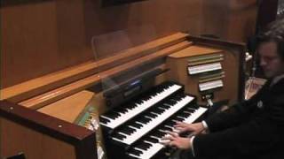 J S Bach opening of Toccata amp Fugue played on Organ [upl. by Neddie]