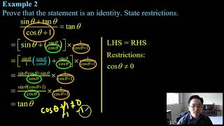 Proving Trigonometric Identities Part II [upl. by Lenny]