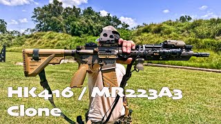 MR223A3 CLONE AT HOME HK416 [upl. by Sivatco]