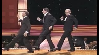 Jerry Lewis Tap Dances With Prince Spencer amp Jack Ackerman 1989  MDA Telethon [upl. by Ellicec]