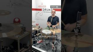 🔥 Boost your single pedal speed 🥁 drums singlepedal exercise lesson footpedal tutorial short [upl. by Solracesoj]