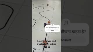 Line follower Robot experiment robot electronicsstudy [upl. by Lagas]