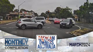 Dash Cam Owners Australia March 2024 On the Road Compilation [upl. by Krissie]