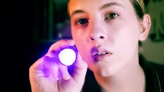 ASMR Top Secret Testing and Exam Role Play SoftSpoken Personal Attention Lights [upl. by Enala]