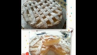 CROSTATA DI PASTA FROLLA SENZA BURRO CON CREMA DI LIMONE ALLACQUA [upl. by Ku813]