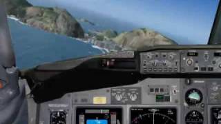 Santos Dumont SBRJSDU RNAV Rwy 02R approach [upl. by Aretha]