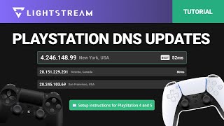 Find the Best DNS Server for your Playstation Livestream Using Lightstream [upl. by Tina837]