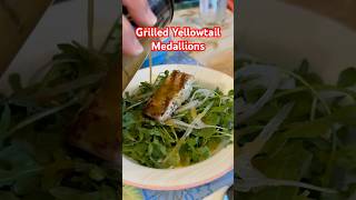 Arugula Salad with Grilled Yellowtail and Vinaigrette Dressing [upl. by Llennaj]