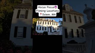 Visiting Hocus Pocus Filming Locations in Salem ￼Massachusetts 🔮 [upl. by Aical]