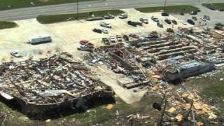 Hackleburg Tornado Damage Aerials Part 2 [upl. by Radnaxela]