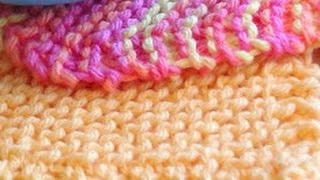 Episode 103 How to Knit the Garter Stitch [upl. by Vey]